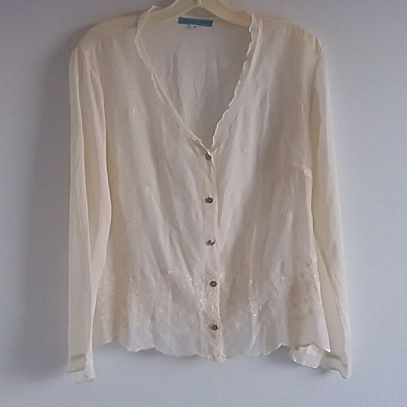 Johnny Was Tops - Johnny Was Top W/Embroidery